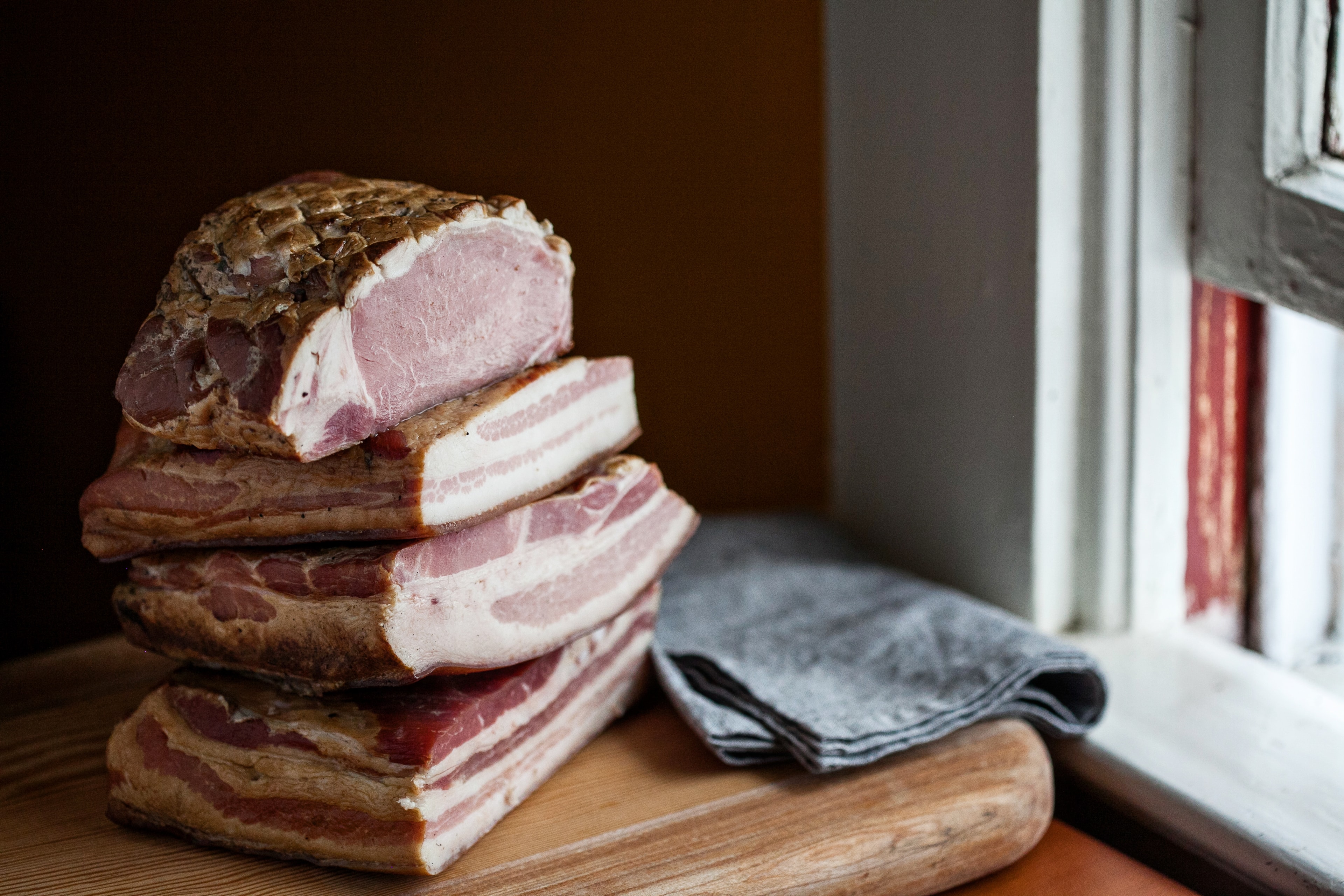 Sliced Cured Meat Loaf — Food photography by Spice & Ink