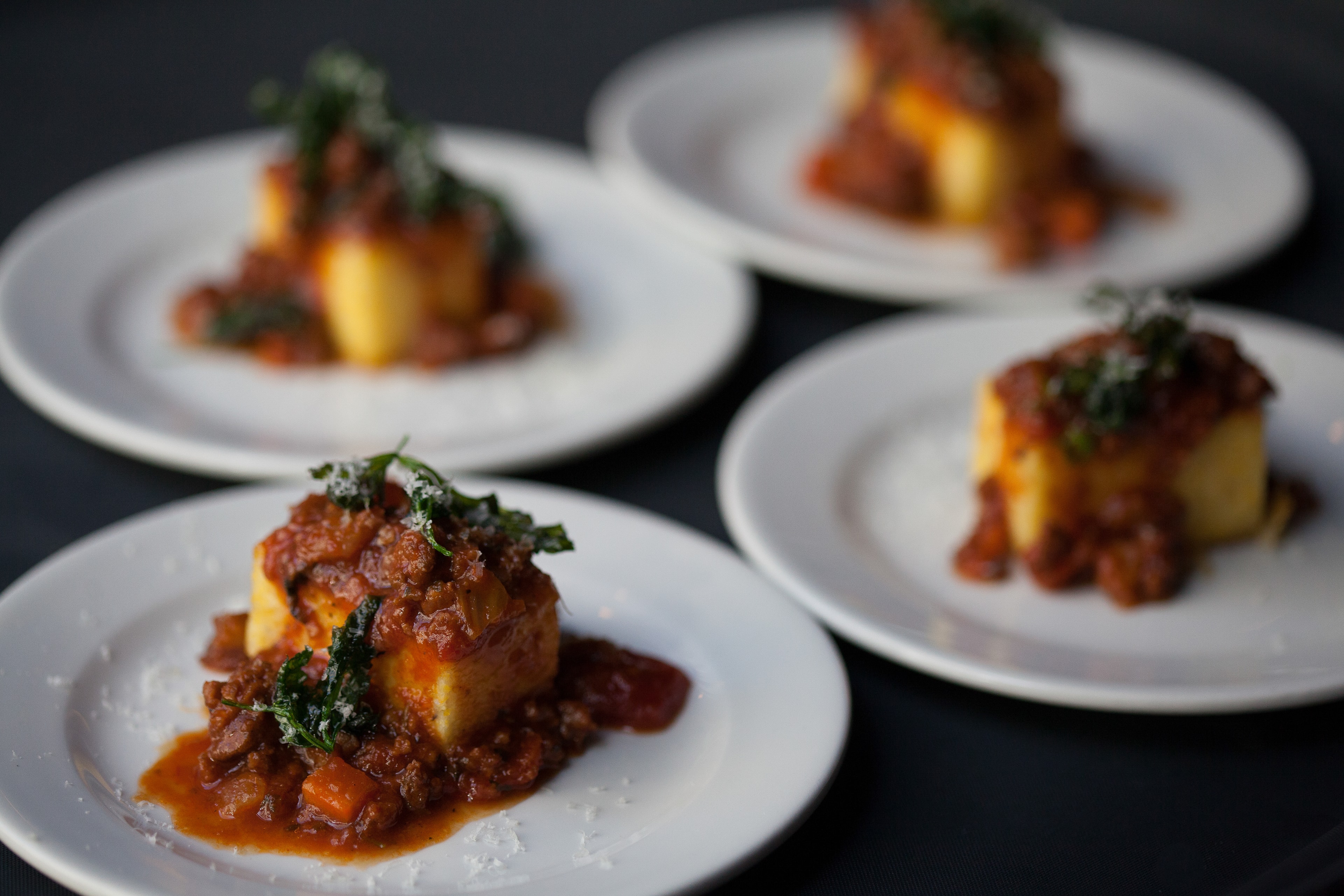 Polenta with Braised Meat — Food photography by Spice & Ink