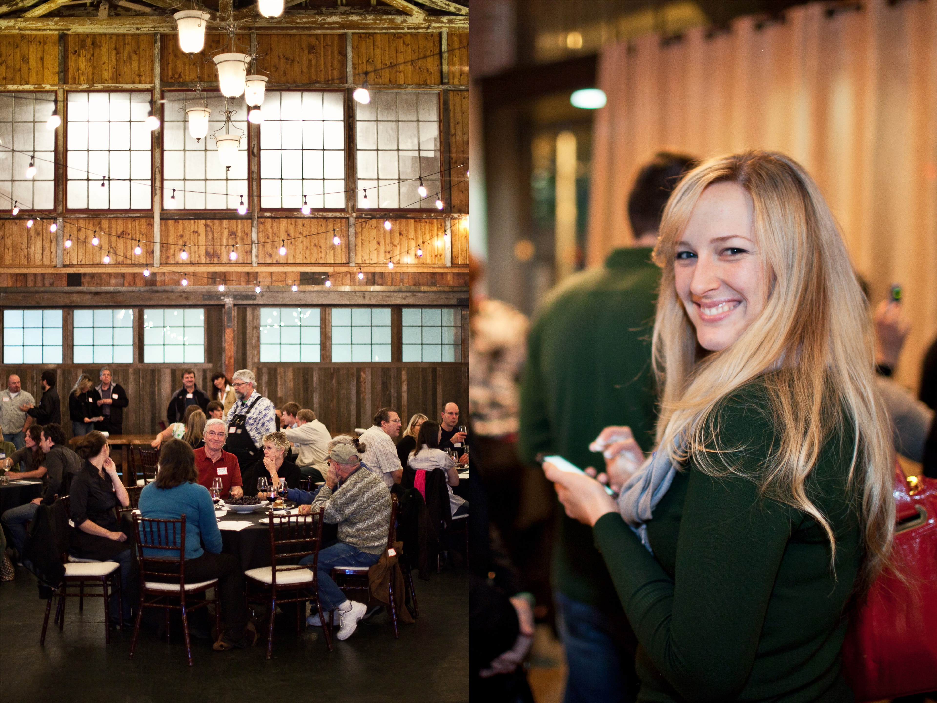 Woman at Indoor Event Venue — Events photography by Spice & Ink