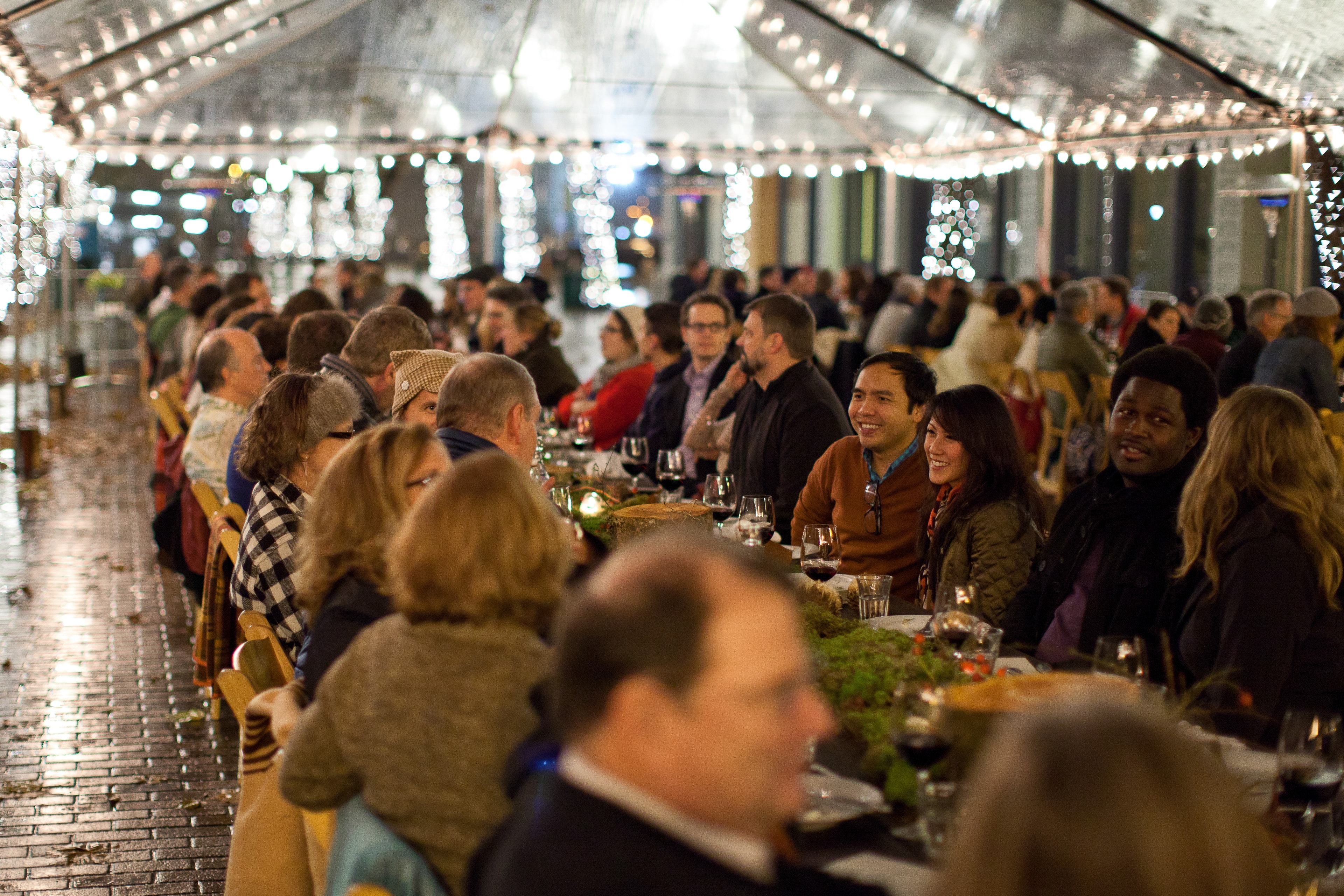 Festive Outdoor Dinner Party — Events photography by Spice & Ink