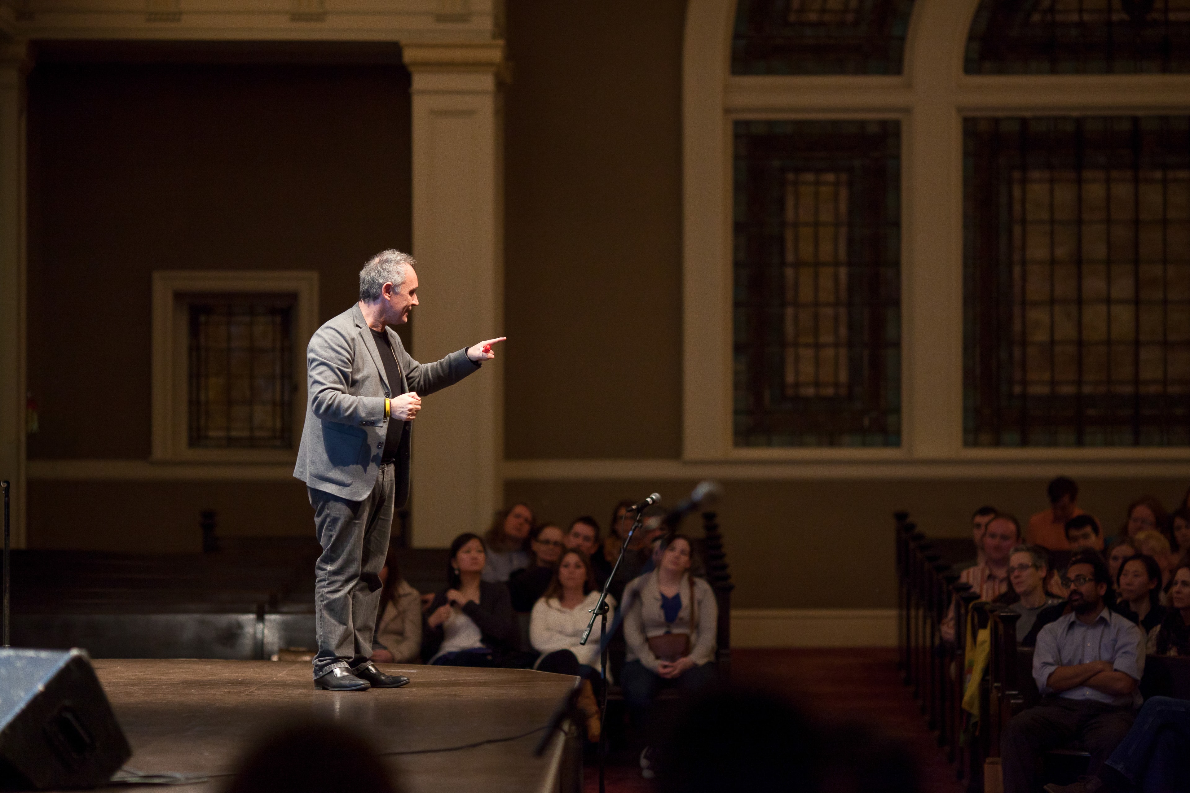 Speaker in Auditorium — Events photography by Spice & Ink