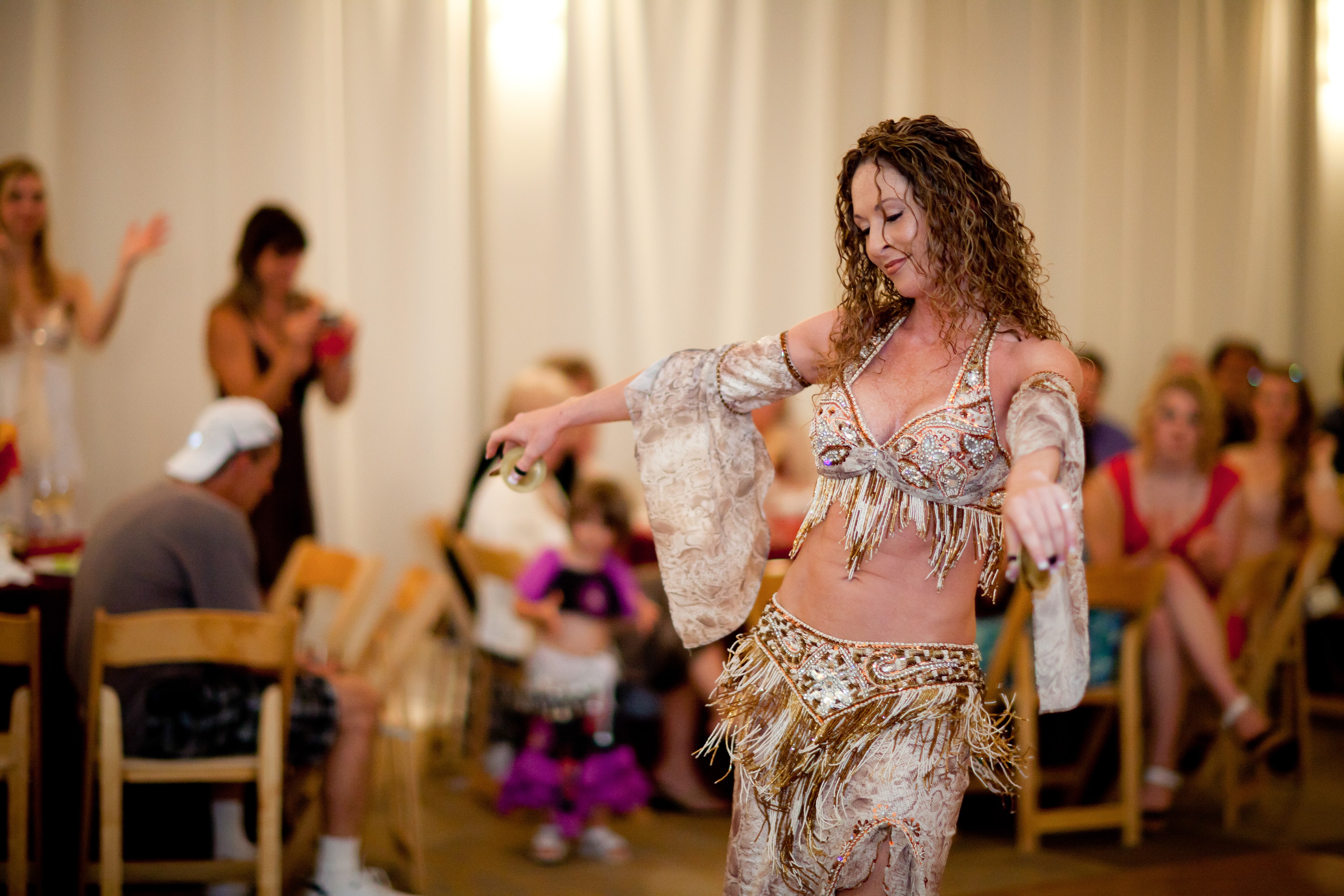 Belly Dancer Performing Indoors — Events photography by Spice & Ink