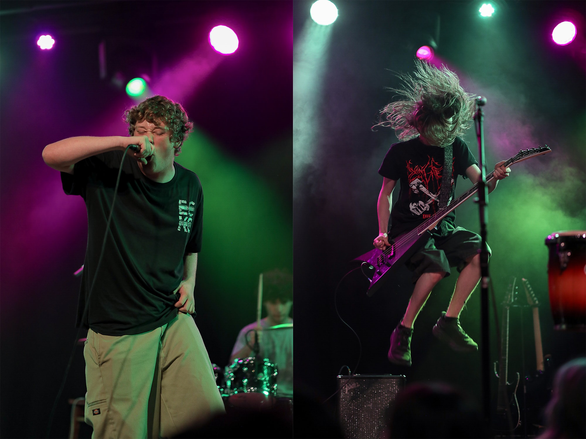 Rock Band with Neon Lights — Events photography by Spice & Ink