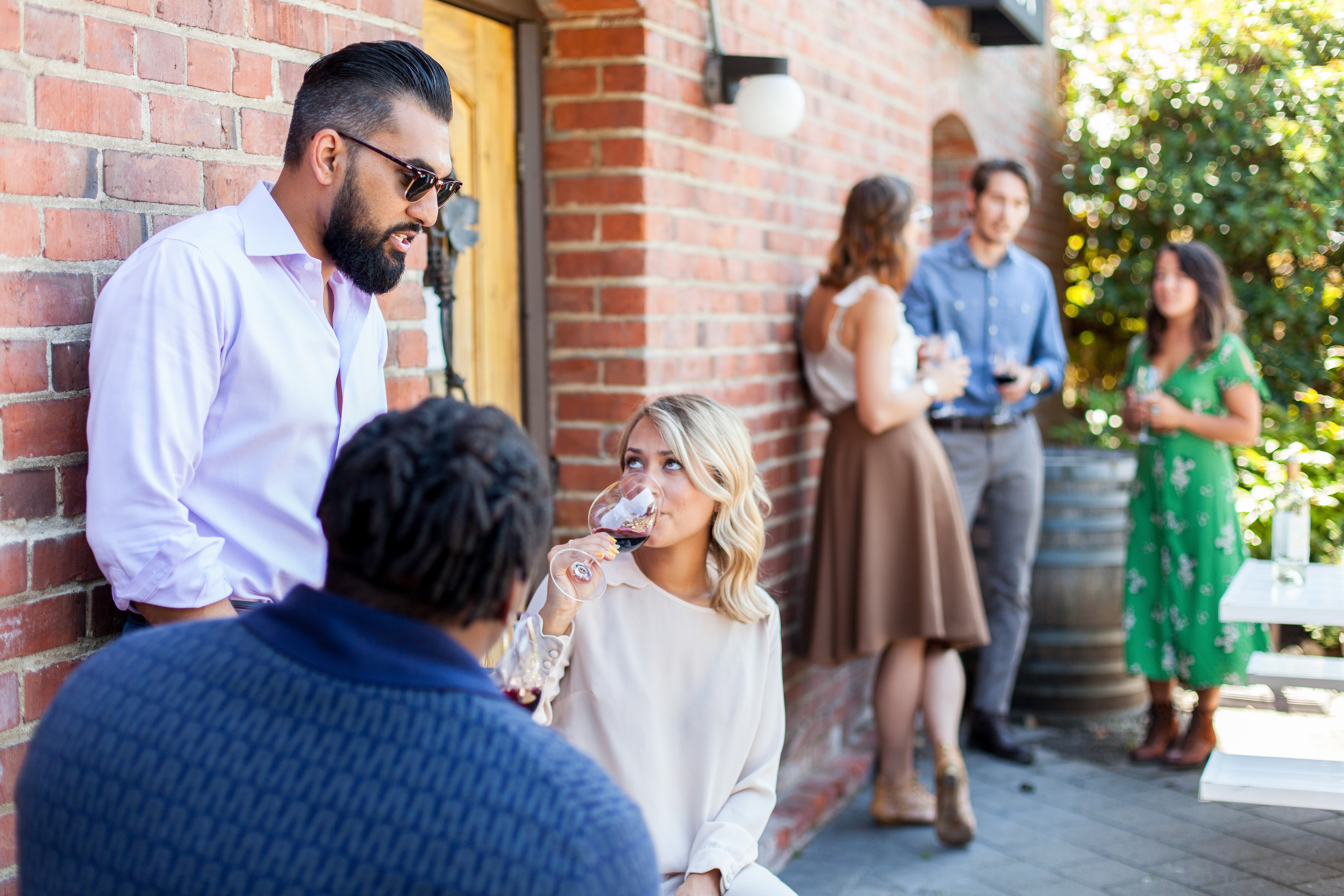 Outdoor Courtyard Party — Events photography by Spice & Ink