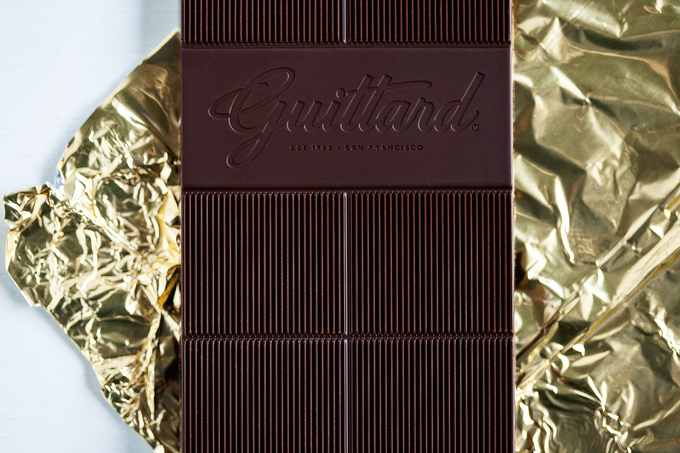 Guittard Chocolate Bar — Products photography by Spice & Ink