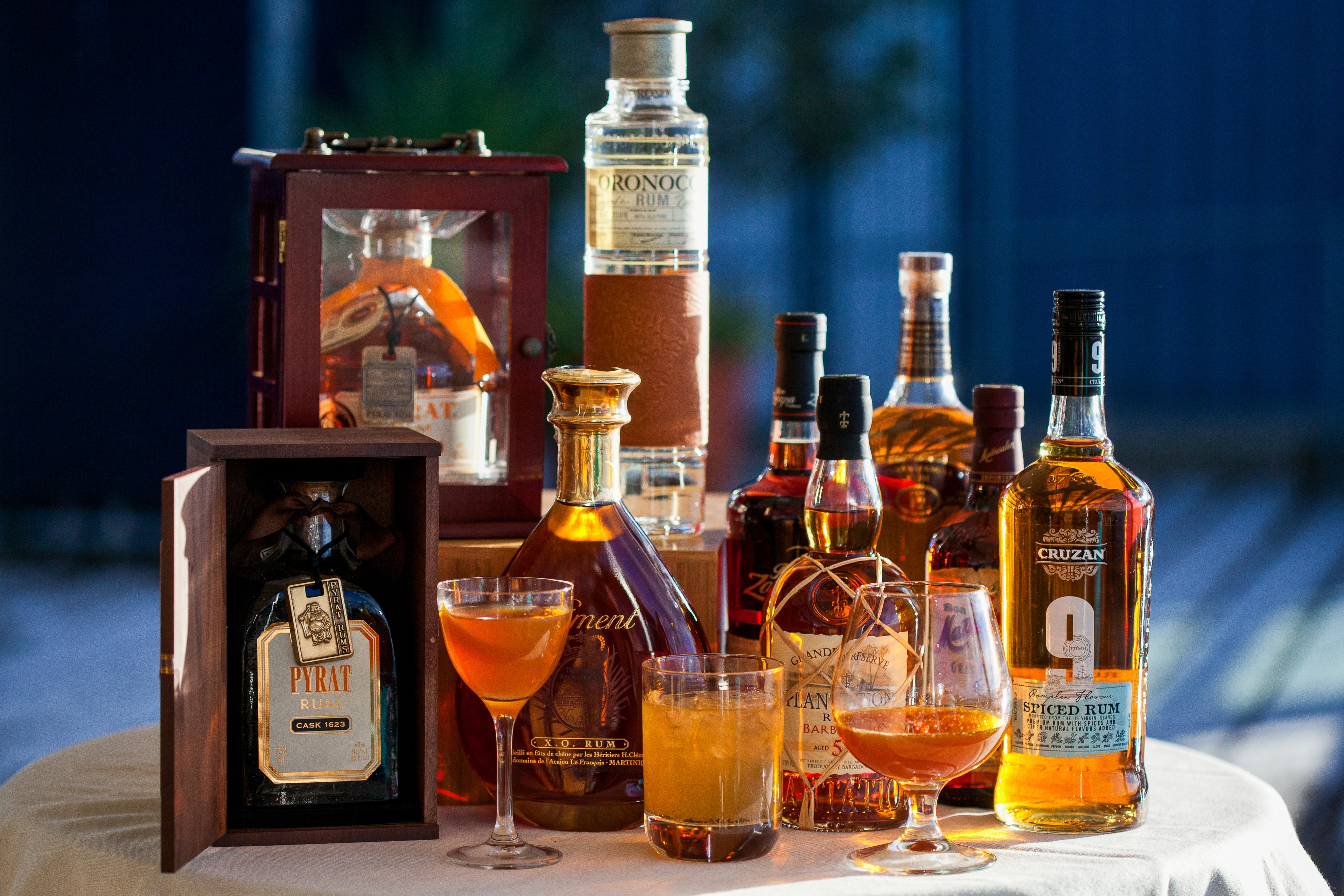 Premium Rum Collection — Products photography by Spice & Ink