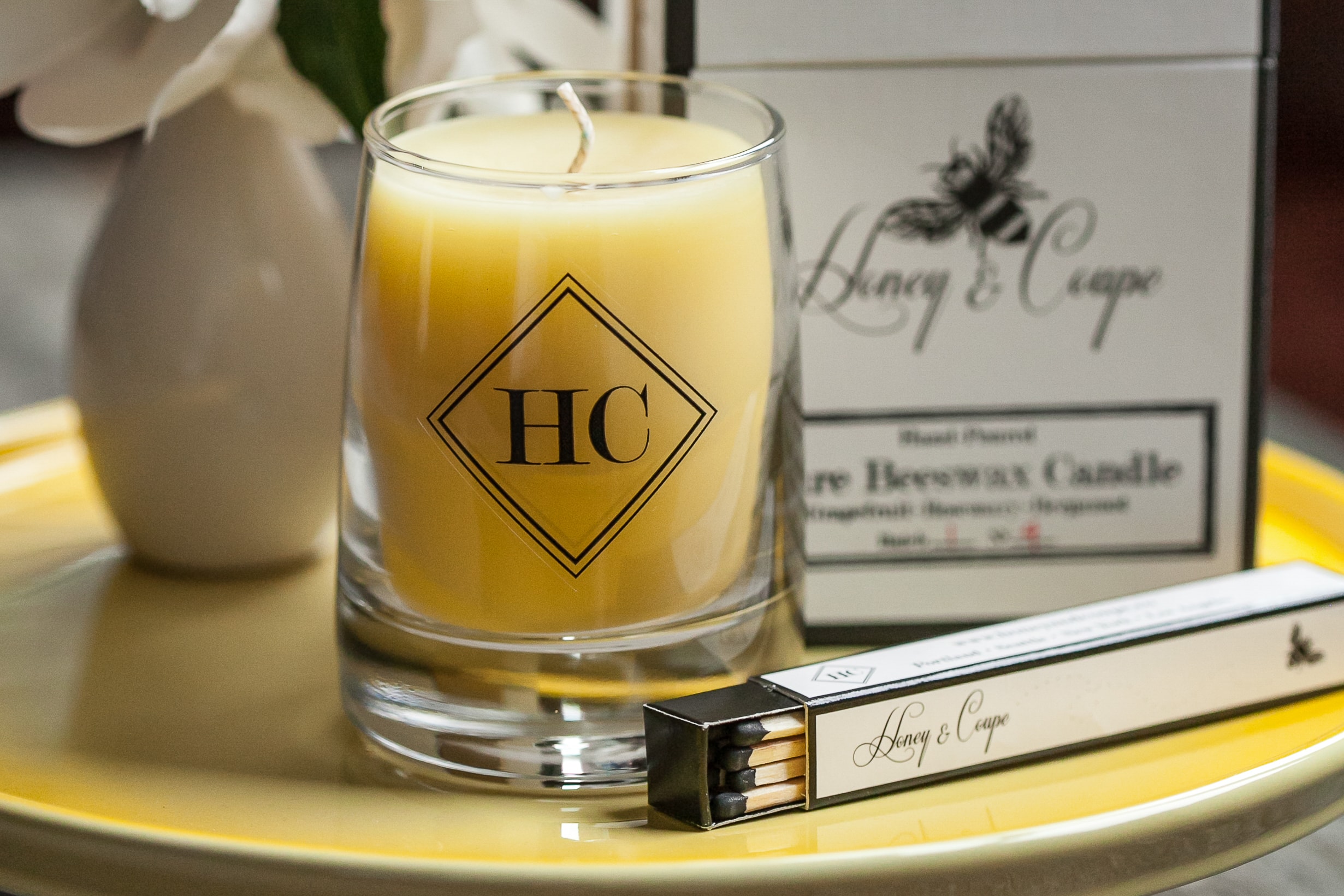 Luxury Scented Candle — Products photography by Spice & Ink