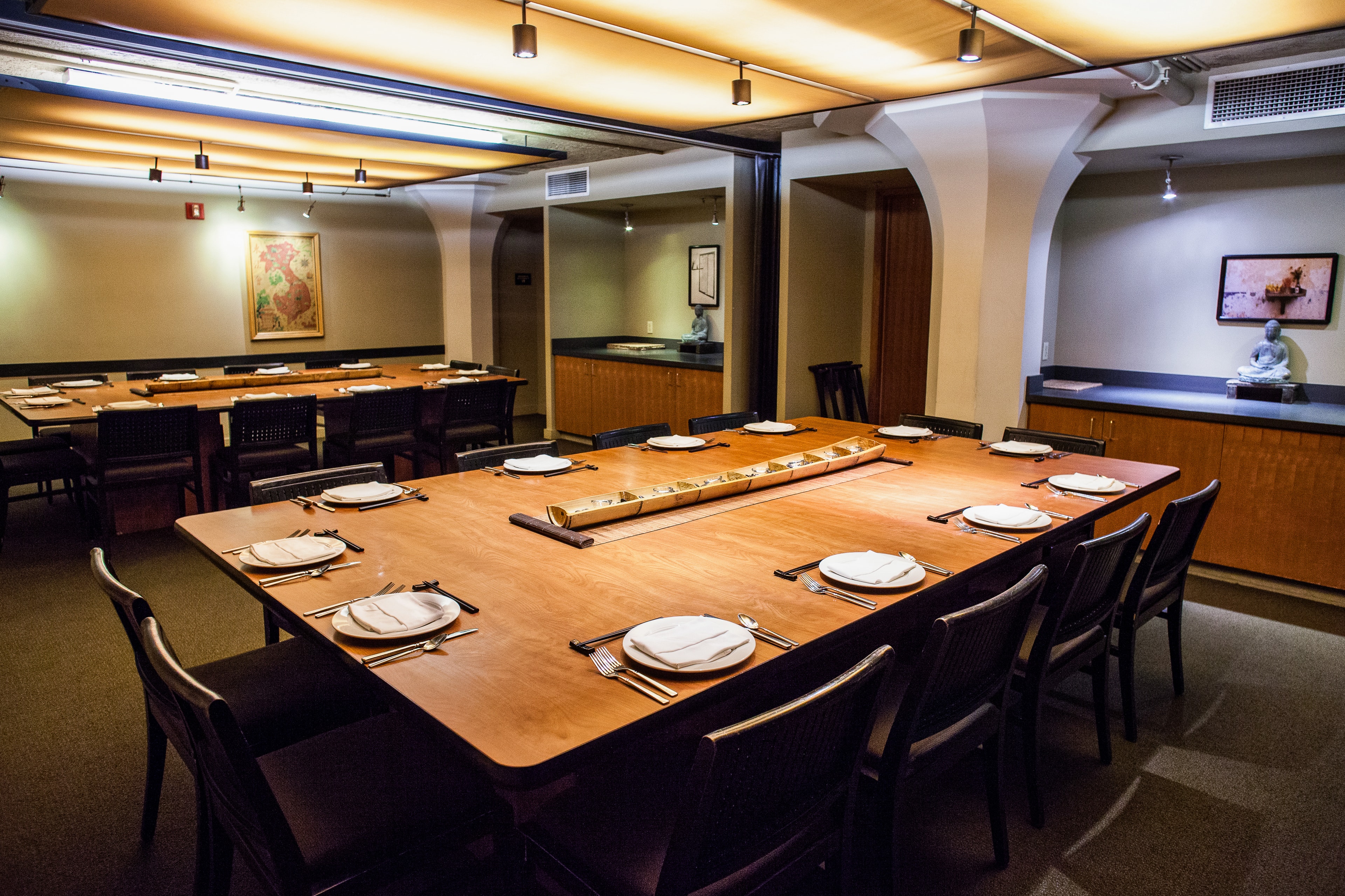 Upscale Private Dining Room — Spaces photography by Spice & Ink