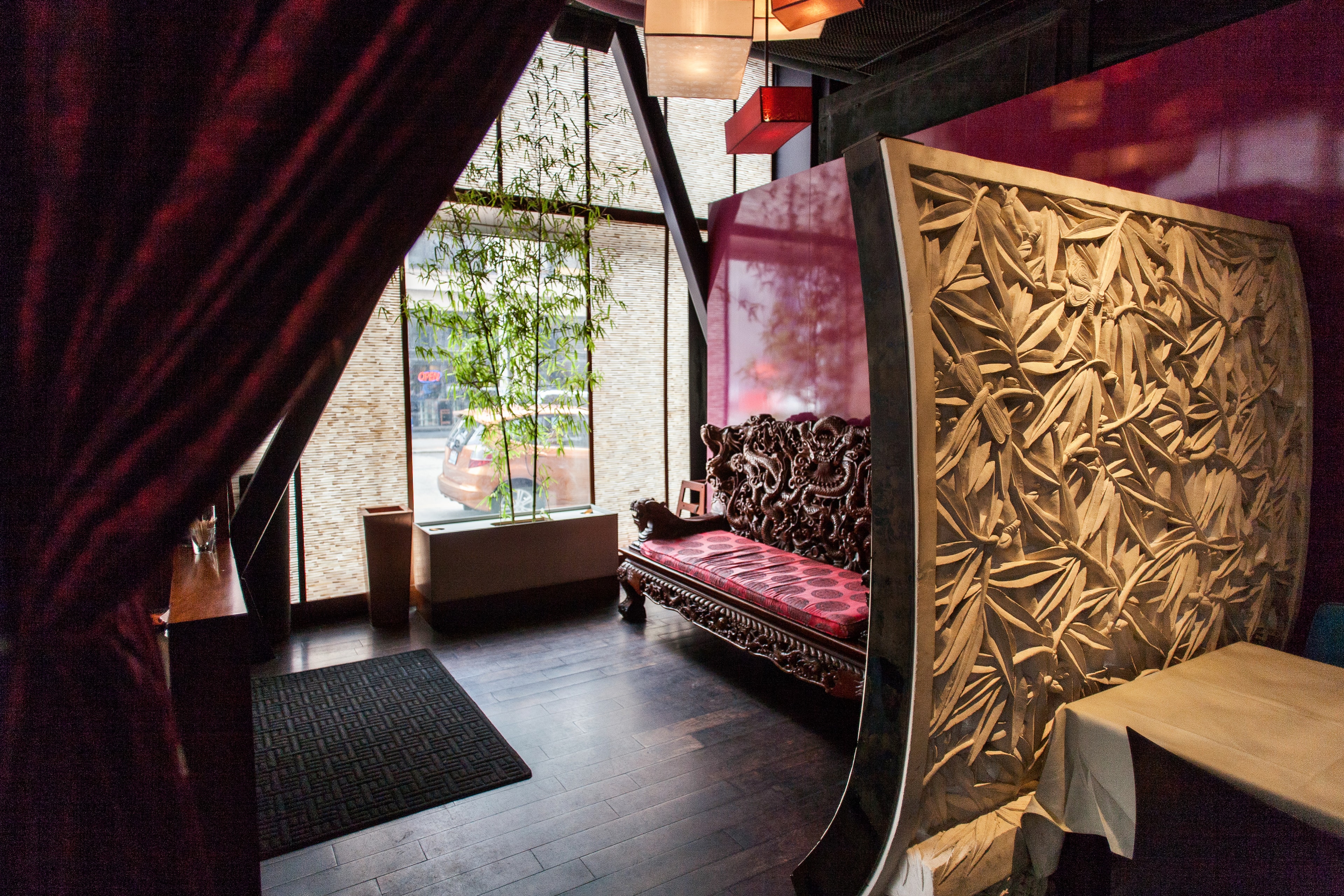 Modern Asian Interior with Ornate Decor — Spaces photography by Spice & Ink