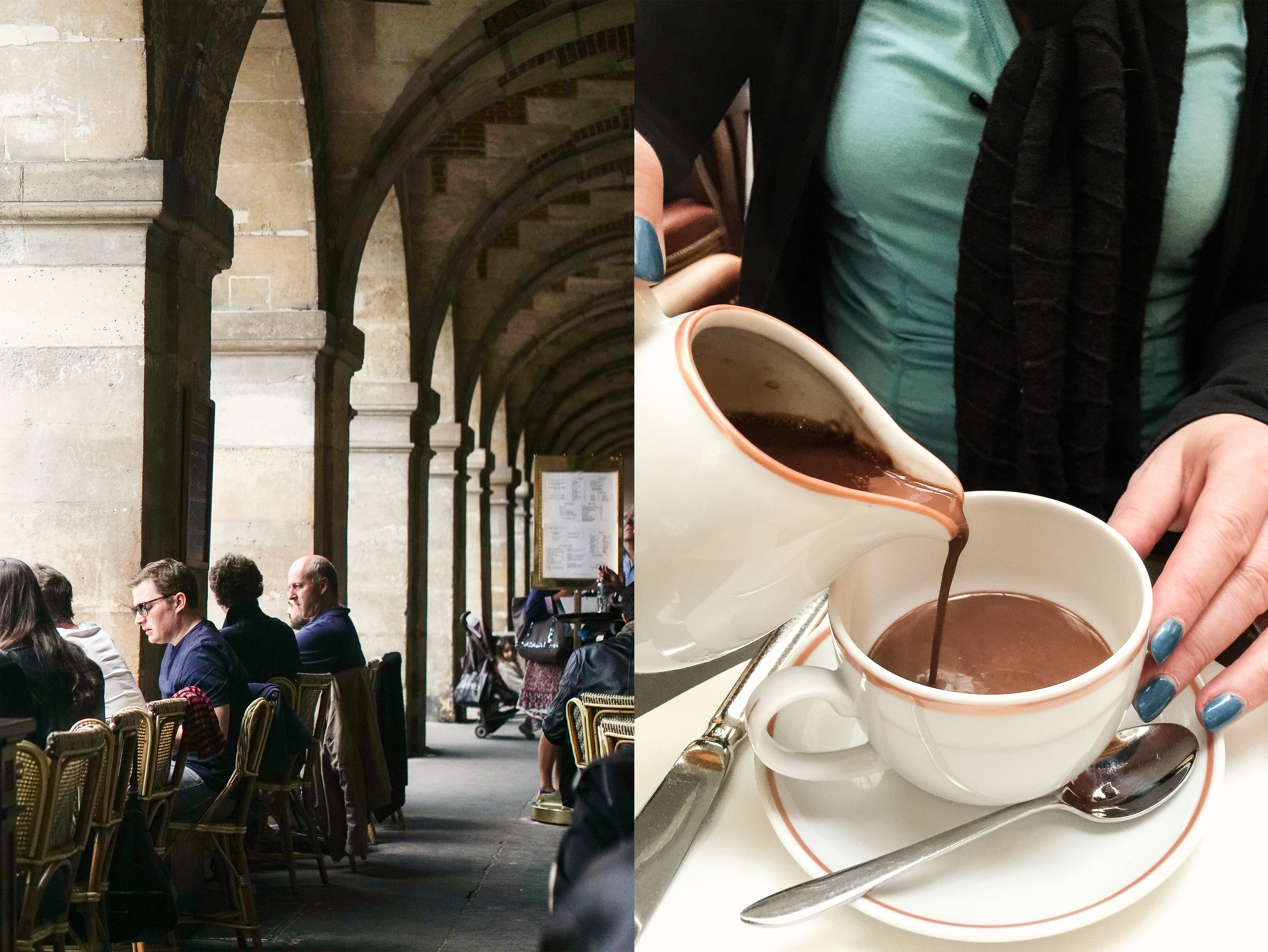 Parisian Arcade Café — Spaces photography by Spice & Ink