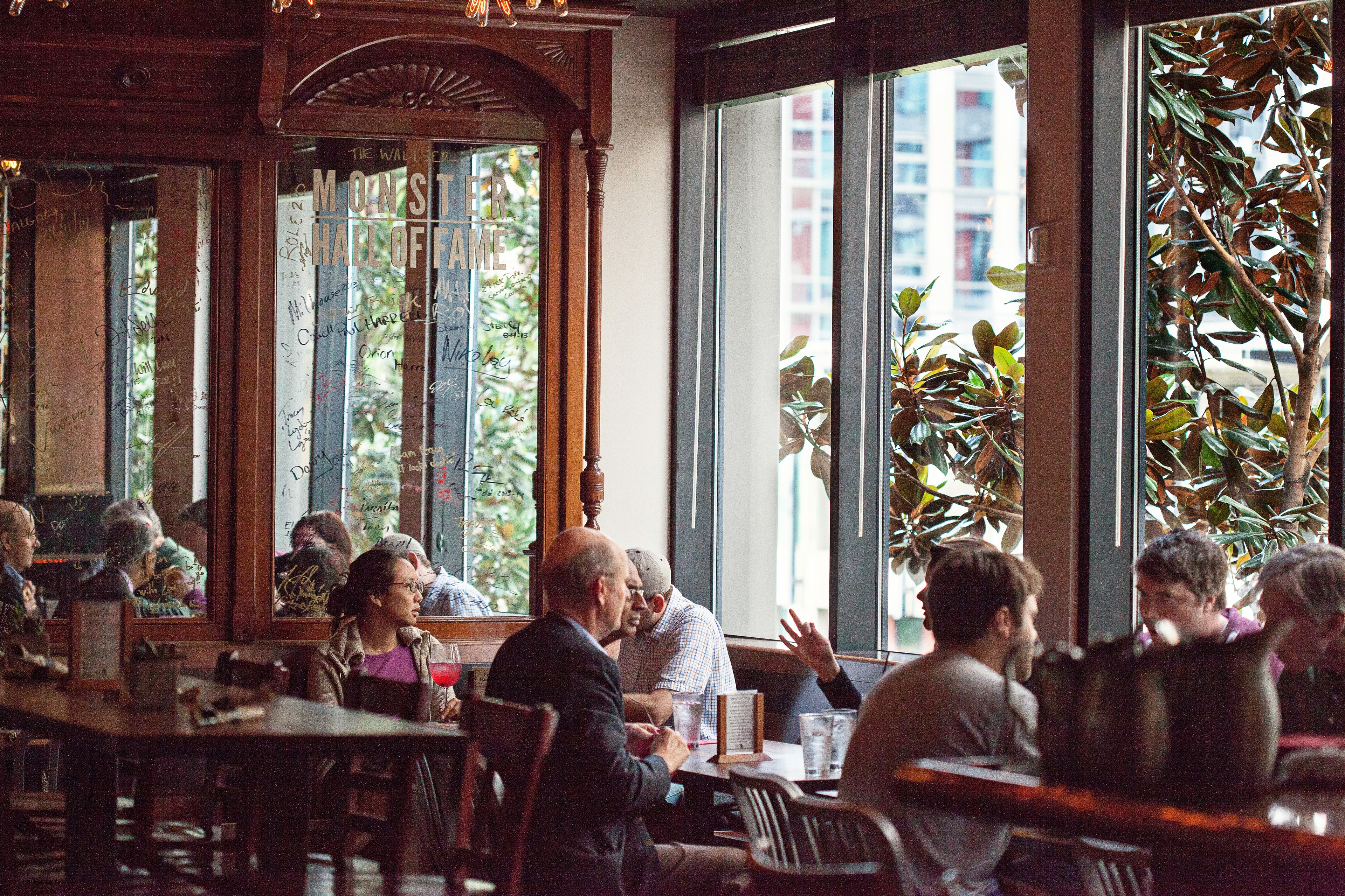 Vintage Café with Window Diners — Spaces photography by Spice & Ink